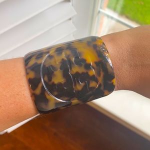 TORY BURCH tortoise cuff